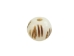 Etched Round Bone Bead: Style D: ~0.5" (100 pcs) - 520-D-C (Y2DC02)