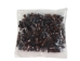 Hourglass Brown Bone Bead: Style J: 0.5" (100 pcs) - 520-J-C (Y2DC02)
