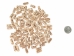Carved Bone Bead: 0.75" (100 pcs) - 520-R075-C (Y2DC02)