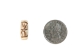 Carved Bone Bead: 0.75" (100 pcs) - 520-R075-C (Y2DC02)