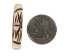Carved Bone Bead: 1.5" (100 pcs) - 520-R15-C (Y2DC01)