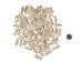 Etched Fish Bone Bead: Style X: 1.5" (100 pcs) - 520-X-C (Y2DC02)