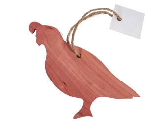 Cedar Silhouette: Quail 