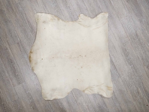 Bleached Goat Rawhide: Extra Large 