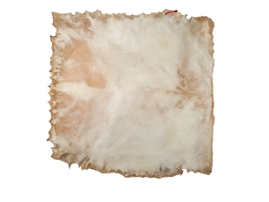 Brightened Goat Rawhide: Extra Extra Large 