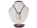 Real Black Bear Tooth Necklace - 560-RBT01 (Y2KC20)