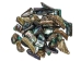 Highly Polished Paua Shell Nuggets: 20-50mm (1/4 lb) - 565-TNHP-4 (Y3LRK)