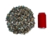Highly Polished Paua Shell Pieces: Fine 5-15mm (1 kg or 2.2 lbs) - 565-TPHPF-KG (Y3LRE)