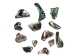 Highly Polished Paua Shell Pieces: Medium 25-45mm (1/4 lb) - 565-TPHPM-4 (Y3LRI)
