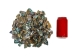 Highly Polished Paua Shell Pieces: Medium 25-45mm (1 kg or 2.2 lbs) - 565-TPHPM-KG (Y3MRB)