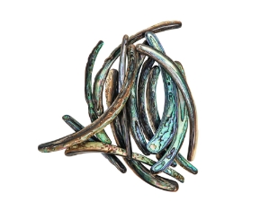 Highly Polished Paua Shell Tusks: ~100mm (1/4 lb) 
