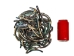 Highly Polished Paua Shell Tusks: ~100mm (1 kg or 2.2 lbs) - 565-TTHP-KG