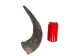 Large North American Buffalo Horn Cap: #2 Grade - 576-LM2-AS (Y3K)
