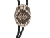 Eastern Diamondback Rattlesnake Bolo Tie Rolled Edge - 598-BT71RE (Y1K)