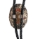 Eastern Diamondback Rattlesnake Bolo Tie Rolled Edge - 598-BT71RE (Y1K)