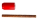 Carved Wooden Flute: 13" - 60-30-AS (Y1FRB)