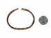 Copper Bracelet: Flat Top & Wire with 3 Copper Squares - 680-2FW-A (Y1MC16)