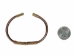 Copper Bracelet: Flat Top & Wire with 2 Copper Squares - 680-2FW-B (Y1MC16)