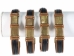 Copper Bracelet: Flat Top & Wire with 2 Copper Squares - 680-2FW-B (Y1MC16)