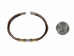 Copper Bracelet: Flat Top & Wire with 2 Copper and 1 Silver Square - 680-2FW-C (Y1M)