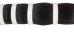 Single Drawn Horse Tail Hair: Black: 13" to 15" (lb) - 702-BKTS13 (Y1K)
