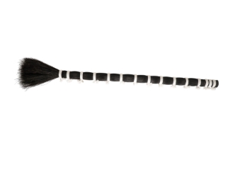 Single Drawn Horse Tail Hair: Black: 27" to 30" (lb) 
