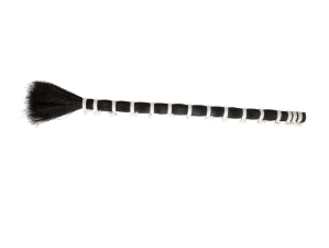 Single Drawn Horse Tail Hair: Black: 27" to 30" (lb) 