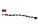 Single Drawn Horse Tail Hair: Black: 39" to 41" (lb) - 702-BKTS39 (Y1KRG)