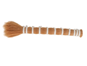 Single Drawn Horse Tail Hair: Blond: 16" to 17" (lb) 