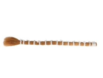 Single Drawn Horse Tail Hair: Blond: 27" to 30" (lb) 