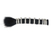 Single Drawn Horse Tail Hair: Dyed Black: 13-15" (lb)  - 702-DBKTS13 (Y1K)
