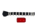 Single Drawn Horse Tail Hair: Dyed Black: 16-17" (lb)   - 702-DBKTS16 (Y1L)