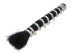 Single Drawn Horse Tail Hair: Dyed Black: 16-17" (lb)   - 702-DBKTS16 (Y1L)