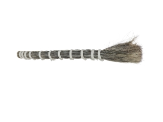 Single Drawn Horse Tail Hair: Gray: 18" to 21" (lb) 