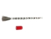 Single Drawn Horse Tail Hair: Gray: 27" to 30" (lb) - 702-GYTS27 (Y1K)