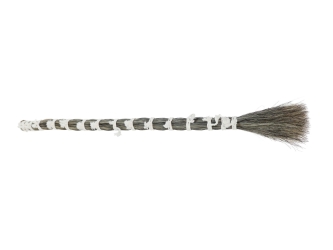 Single Drawn Horse Tail Hair: Gray: 27" to 30" (lb) 