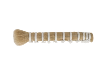 Single Drawn Horse Tail Hair: White: 13" to 15" (lb) 