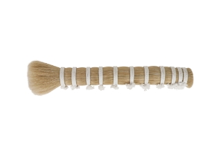 Single Drawn Horse Tail Hair: White: 13" to 15" (lb) 