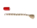 Single Drawn Horse Tail Hair: White: 22" to 25" (lb) - 702-WHTS22 (Y1K)