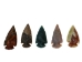 Fancy Jasper Arrowhead: 2" - 76-JF20 (Y1MC19)