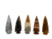 Fancy Jasper Arrowhead: 3.5" - 76-JF35 (Y1MC02)