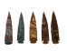 Fancy Jasper Arrowhead: 6" - 76-JF60 (Y1MC02)
