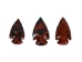 Mahogany Obsidian Arrowhead: 1" - 76-MO10 (Y1MC03)