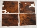 Cow Skin Placemat: Rectangle: 42.5 cm x 31 cm - 869-RCP425X310 (Y1K)