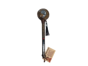 Navajo Rattle: Petroglyph Bear Paw 