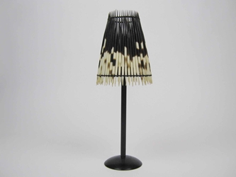 African Porcupine Quill Tealight Lamp 