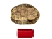 River Cooter Turtle Shell: 8" to 9" - 1077-0809 (Y3K)