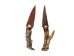 Flint Antler Knife: Large - 1093-30-AS (Y1XC18)