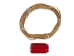 Water Buffalo Rawhide Lacing: 1/8" (60 ft) - 1107-07-18 (Y1X)