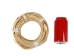 Machine Cut Double Back Cow Rawhide Lacing: 1/2" x 60 ft bundle - 1107-10-1/2 (Y2JC10)